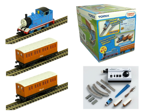 Tomix 93705 N Gauge Thomas the Tank + Annie & Clarabel train set